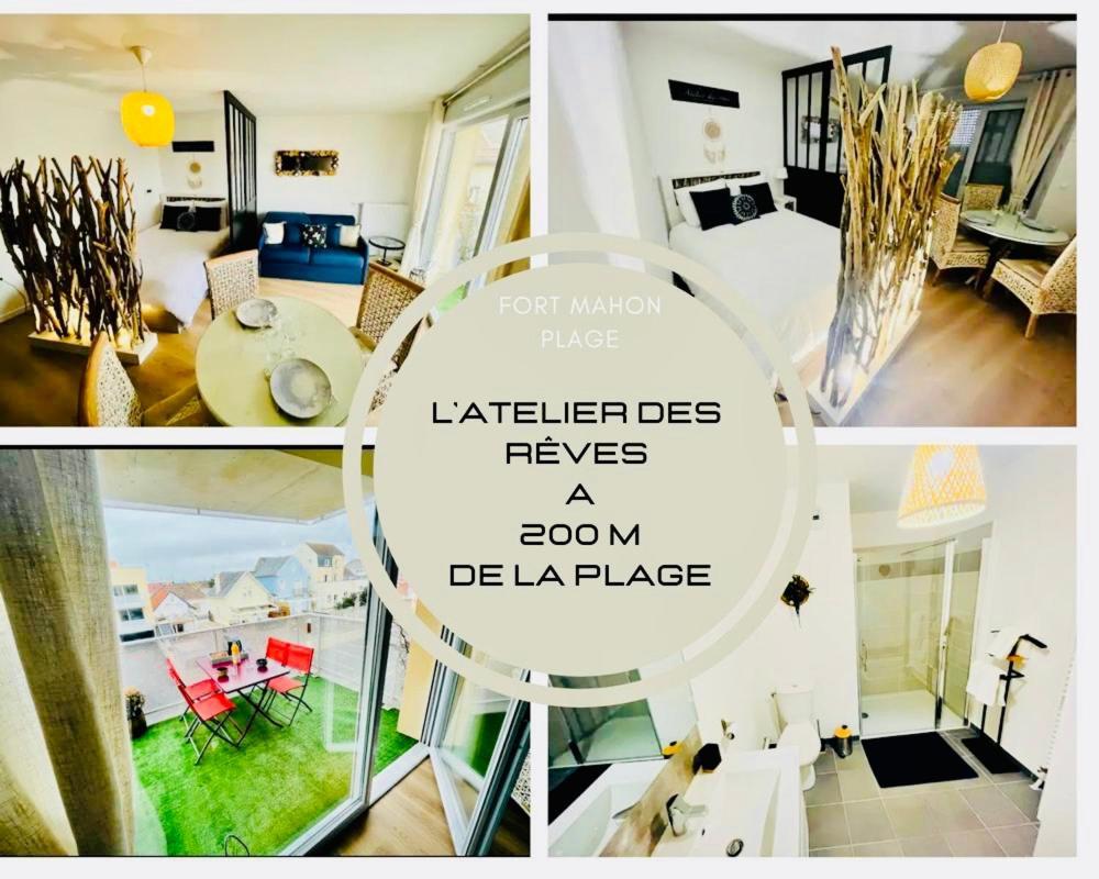 L'Atelier Des Reves A 200 M De La Plage ฟอร์-มาอง-ปลาจ ภายนอก รูปภาพ